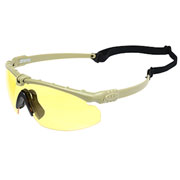 Nuprol Battle Pro Protective Airsoft Schutzbrille oliv / gelb