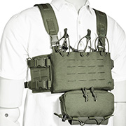 Tasmanian Tiger Chest Rig Small Combi Rig mit Magazinmodul oliv