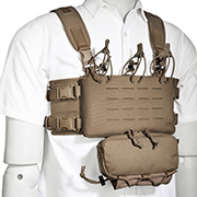 Tasmanian Tiger Chest Rig Small Combi Rig mit Magazinmodul coyote braun