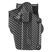 Amomax Per-Fit Universal Tactical Holster Polymer Paddle - passend fr ber 80 Pistolen Rechts Carbon-Design