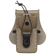 Amomax Tactical Holster Polymer Paddle f. Funkgerte Flat Dark Earth