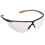 Infield Schutzbrille Levior klar grau/orange