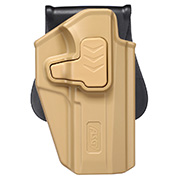 Strike Systems TQR Holster HT-Polymer Paddle fr CZ P-07 / P-09 Pistolen Rechts FDE - Generation 2