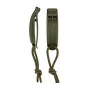 Brandit Signalpfeife MOLLE mit Clip oliv 2er Pack