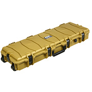 MAX Tactical Large Hard Case Waffenkoffer / Trolley 102 x 36,5 x 14,5 cm PnP-Schaumstoff RAL8000 grünbraun
