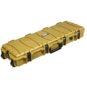 MAX Tactical Large Hard Case Waffenkoffer / Trolley 102 x 36,5 x 14,5 cm PnP-Schaumstoff RAL8000 grnbraun