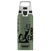 SIGG Alutrinkflasche WMB One Brave Mountain Lion 0,6 Liter Einhandverschluss oliv