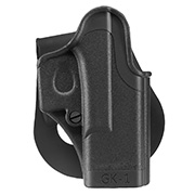 IMI Defense One Piece Holster Polymer Paddle fr Glock Pistolen Rechts schwarz