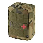 Brandit Medic-Zubehrtasche Molle First Aid Pouch large woodland 21 x 14 x 10 cm