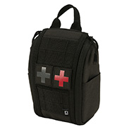 Brandit Medic-Zubehörtasche Molle First Aid Pouch Premium schwarz 17 x 10,5 x 6 cm