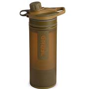 Grayl GeoPress Wasserfilter Trinkflasche 710 ml coyote brown - fr Wandern, Camping, Outdoor, Survival