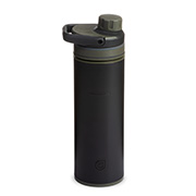 Grayl UltraPress Wasserfilter Trinkflasche 500 ml camp black - für Wandern, Camping, Outdoor, Survival