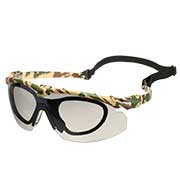 Nuprol Battle Pro Protective Airsoft Schutzbrille inkl. Brillentrgereinsatz camo / rauch