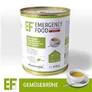 Emergency Food Basic Notration Gemüsebrühe 510 g Dose