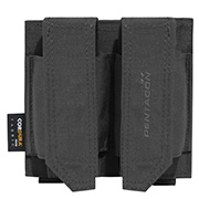 Pentagon Pistolenmagazintasche Double FB Pouch schwarz fr 2 Magazine