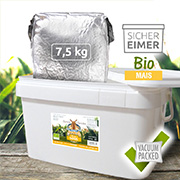 Getreidespeicher Bio Mais 7,5 kg im Eimer Notvorrat