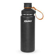 Source Thermosflasche Terrain Edelstahl mit ClickSeal Verschluss 700ml schwarz