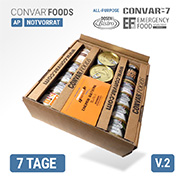Convar Foods 7-Tage Notration V.2 fr eine Person