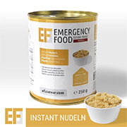 Emergency Food Basic Notration Instant Nudeln 250g Dose