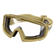 Nuprol Battle Visor Eye Protection Airsoft Helmbrille / Schutzbrille tan