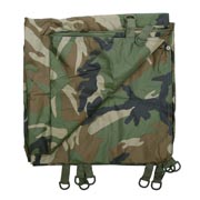 TF-2215 Tarp 300 x 300 cm woodland inkl. Heringe und Abspannleine