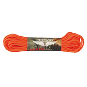 Teesar US Fallschirmleine Nylon 50 ft./15,24 m orange