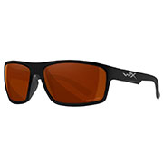 Wiley X Brille Peak Captivate matt schwarz Glser kupfer polarisiert inkl. Brillenetui