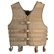 Mil-Tec Molle Carrier Weste Gen. II coyote