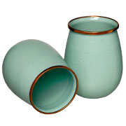 Barebones Becher Set Emaille 2 Stck mint