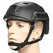 nHelmet Airsoft Helm  FAST BJ Maritime Railed mit NVG Mount schwarz