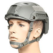 nHelmet Airsoft HelmFAST BJ Maritime Railed mit NVG Mount Foliage Green