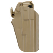 WoSport Universal Type-D Holster Kunststoff m. Grtelhalter fr Pistolen rechts tan