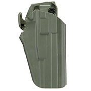 WoSport Universal Type-D Holster Kunststoff m. Grtelhalter fr Pistolen rechts oliv