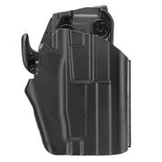 WoSport Universal Type-F Holster Kunststoff m. Grtelhalter fr Pistolen rechts schwarz