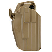 WoSport Universal Type-B Holster Kunststoff m. Grtelhalter fr Pistolen rechts tan