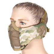 Nuprol Mesh Mask V3 Gittermaske Lower Face Shield mit Ohrabdeckung camo