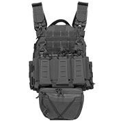 WoSport ARC-Style Tactical Plate Carrier Molle-Plattentrger Weste verstellbar schwarz