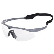 Nuprol Battle Pro Protective Airsoft Schutzbrille grau / klar