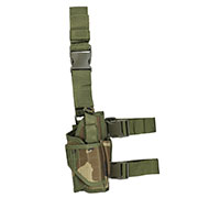 WoSport Universal Tactical Beinholster fr Pistole und Ersatzmagazin Nylon-Fabric rechts woodland