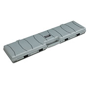 MAX Tactical Hard Case Waffenkoffer 120 x 33 x 11,5 cm Waben-Schaumstoff grau