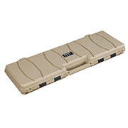 MAX Tactical Hard Case Waffenkoffer 100 x 35 x 10 cm Waben-Schaumstoff tan