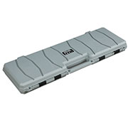MAX Tactical Hard Case Waffenkoffer 100 x 35 x 10 cm Waben-Schaumstoff grau
