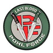 Pohl Force 3D Rubber Patch mit Klettflche MK-8/MK-9 Last Blood grn