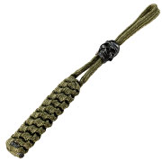 Pohl Force Lanyard Black Skull oliv