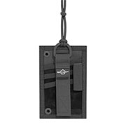 Pentagon ID Karten/Ausweisetui schwarz 14 x 9 x 1,5 cm inkl. Umhngeband