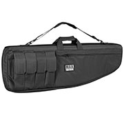 MAX Tactical 101 cm Heavy Duty Single Soft Rifle Bag / Gewehr-Futteral f. ein Gewehr mit Zubehr schwarz