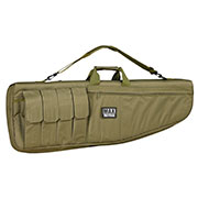 MAX Tactical 101 cm Heavy Duty Single Soft Rifle Bag / Gewehr-Futteral f. ein Gewehr mit Zubehr oliv