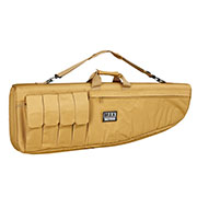 MAX Tactical 101 cm Heavy Duty Single Soft Rifle Bag / Gewehr-Futteral f. ein Gewehr mit Zubehr tan