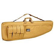 MAX Tactical 122 cm Heavy Duty Single Soft Rifle Bag / Gewehr-Futteral f. ein Gewehr mit Zubehr tan