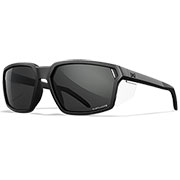 Wiley X Sonnenbrille Sierra Captivate mattschwarz Gläser grau inkl. Brillenbeutel & Seitenschutz